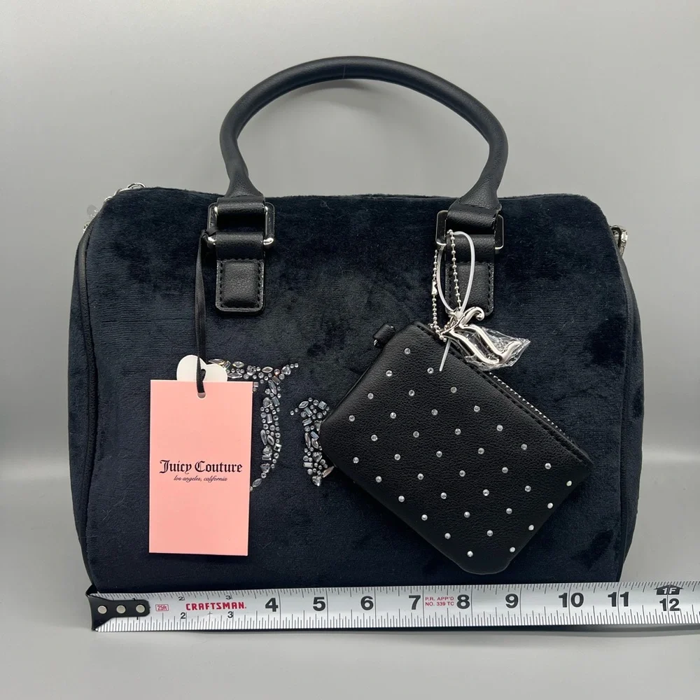Juicy couture all that glitters satchel purse
